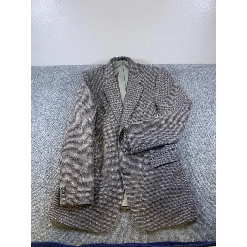 Haggar Men's Grey Tailored-jackets